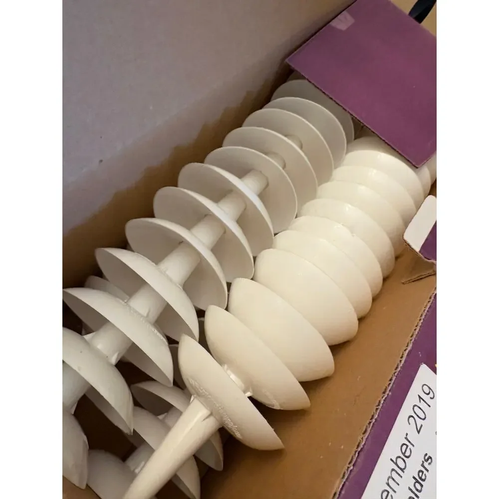 Emkay Plastic Reusable Candle Holders Drip Protectors Bulk Lot 185 Church Vigil